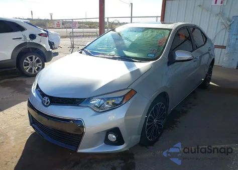 2014 Toyota Corolla S Plus from USA, damaged, VIN 5YFBURHE2EP012102
